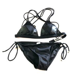 Victoria’s Secret Pink black bikini 🔥🔥BOGO